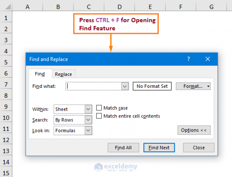 how-to-find-and-replace-within-selection-in-excel-7-methods