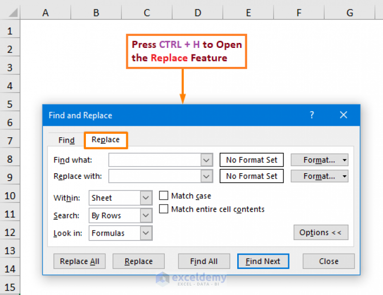 how-to-find-and-replace-within-selection-in-excel-7-methods