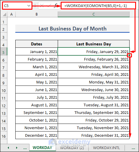 how-to-find-last-business-day-of-month-in-excel-9-handy-ways