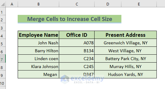 how-to-increase-cell-size-in-excel-7-methods-exceldemy