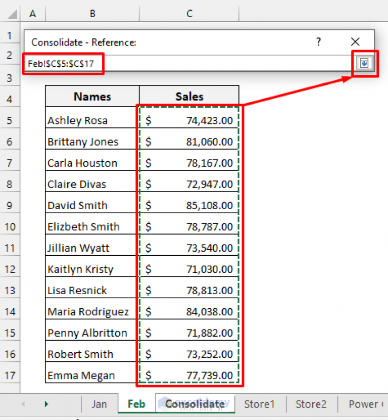 Merge Data In Excel From Multiple Worksheets 3 Methods Exceldemy 4278