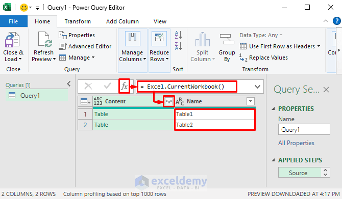 merge data in excel from multiple worksheets 3 methods exceldemy