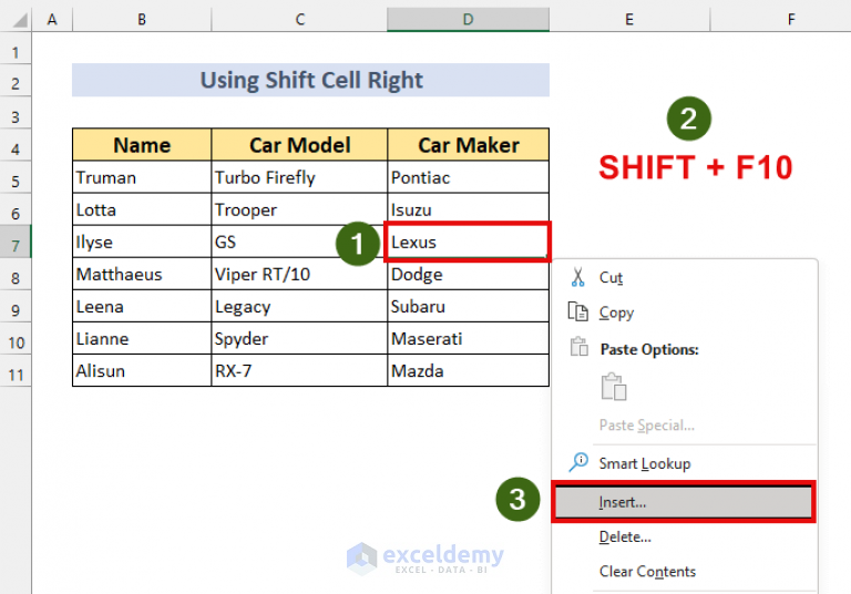 How To Move Selected Cells In Excel With Keyboard