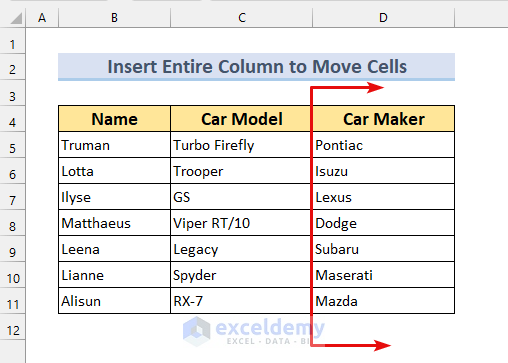 how-to-move-selected-cells-in-excel-with-keyboard-4-methods