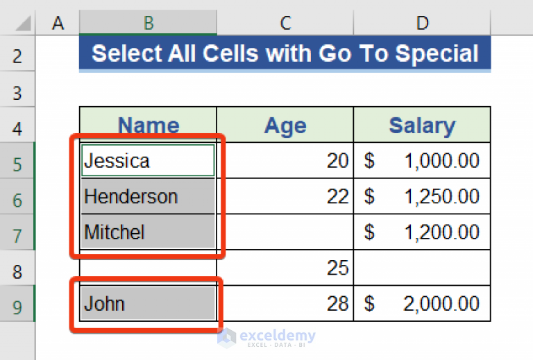 Select Cells With Data In Excel Vba