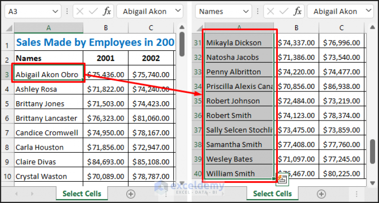 how-to-select-a-range-of-cells-in-excel-9-methods-exceldemy