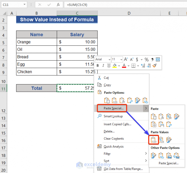 how-to-show-value-instead-of-formula-in-excel-7-methods-exceldemy