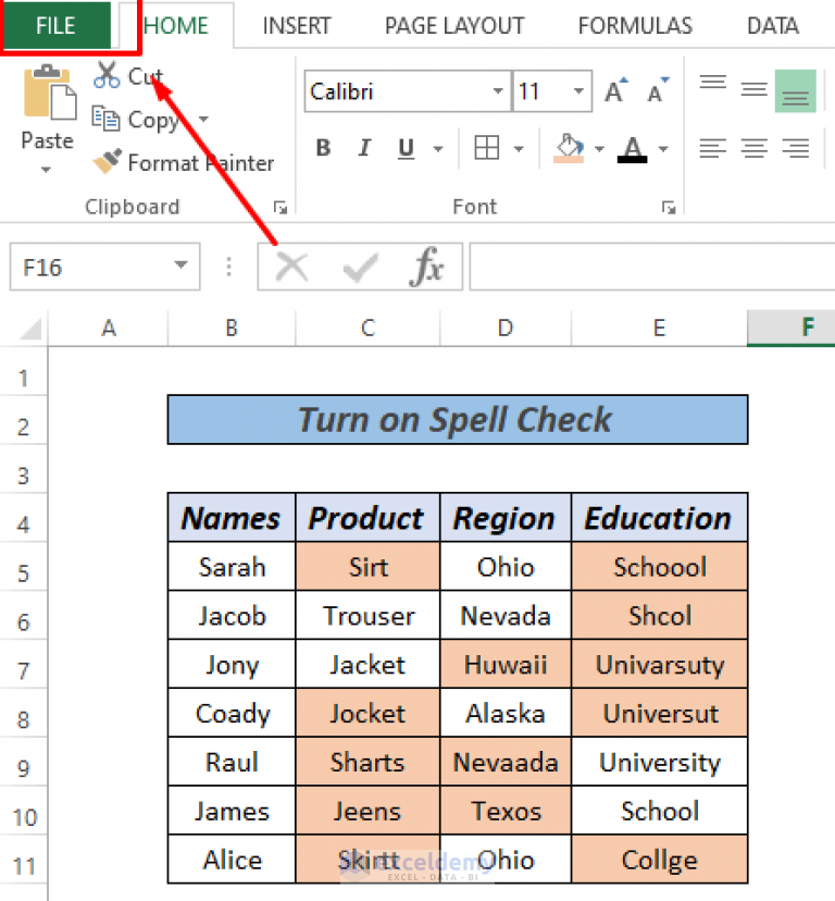 how-to-turn-on-spell-check-in-excel-3-ways-exceldemy