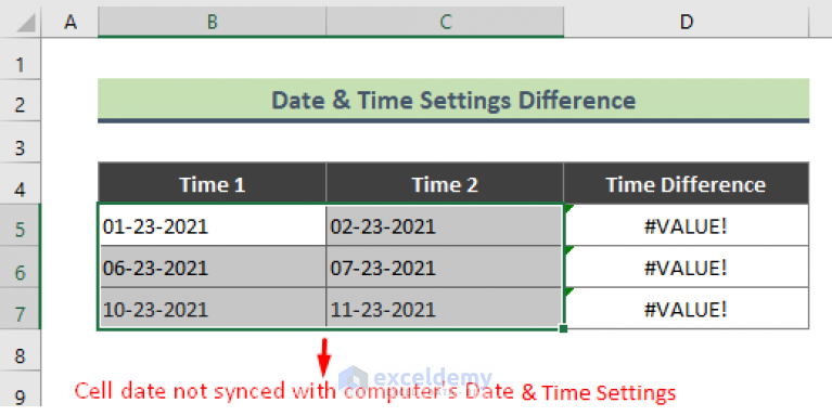 fixed-value-error-value-when-subtracting-time-in-excel