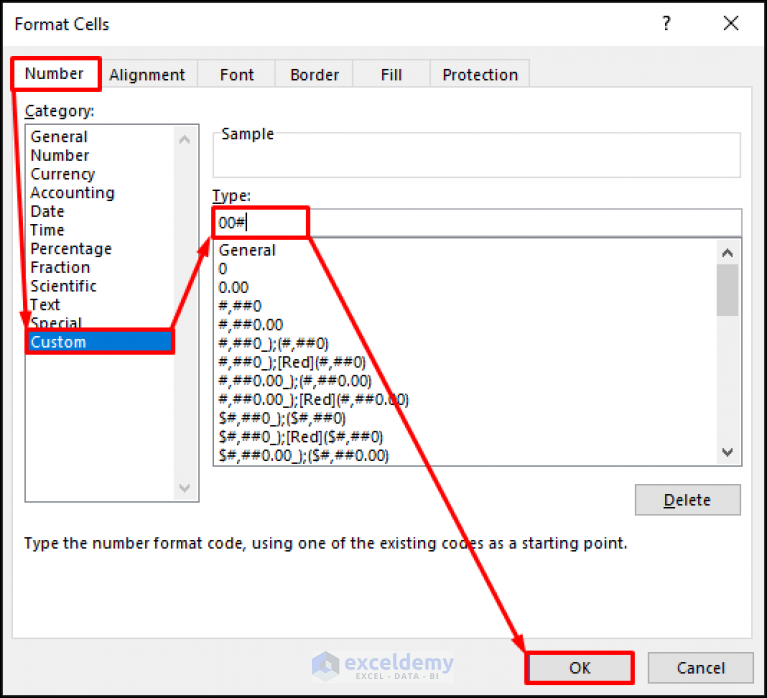 how-to-write-001-in-excel-11-effective-methods-exceldemy