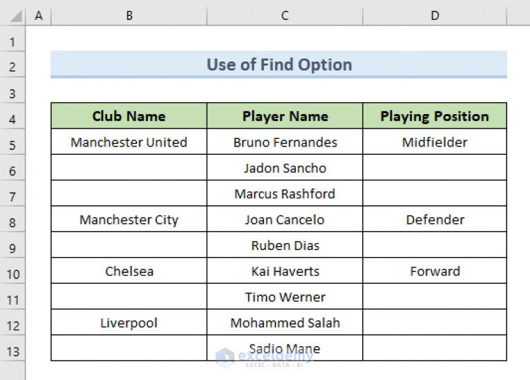 how-to-autofill-blank-cells-in-excel-with-value-above-5-easy-ways