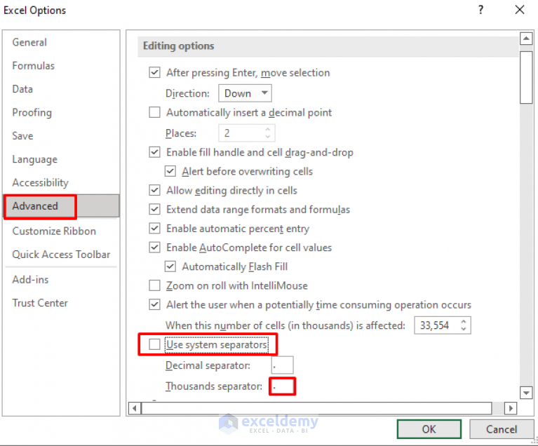 how-to-change-number-format-from-comma-to-dot-in-excel-5-ways