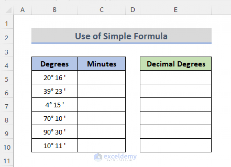 convert-latitude-and-longitude-to-decimal-degrees-in-excel