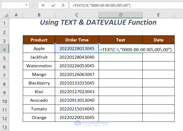 How to Convert SAP Timestamp to Date in Excel (4 Ways) - ExcelDemy