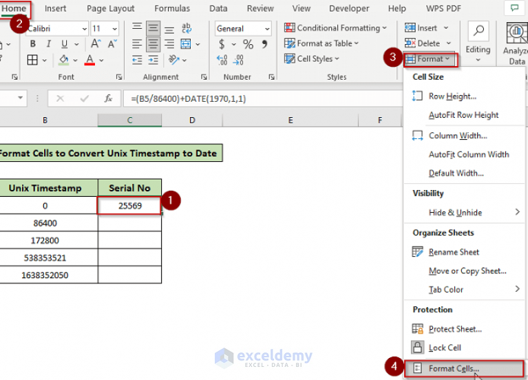  How To Convert Unix Timestamp To Date In Excel 3 Methods ExcelDemy