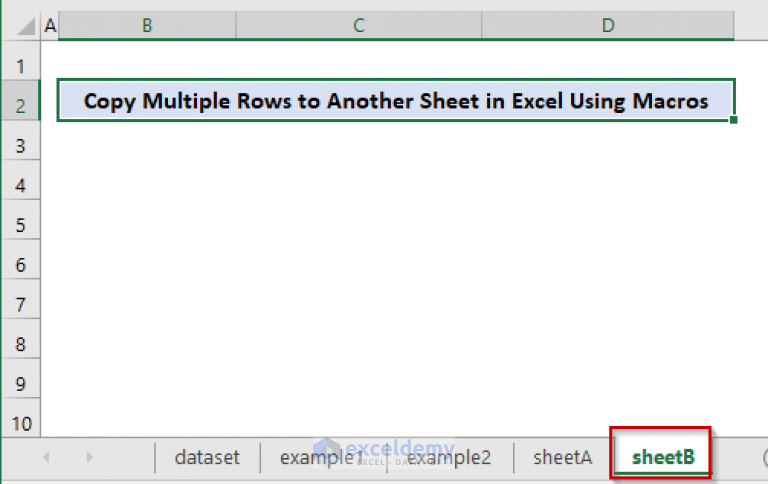 how-to-copy-multiple-rows-in-excel-using-macro-4-examples