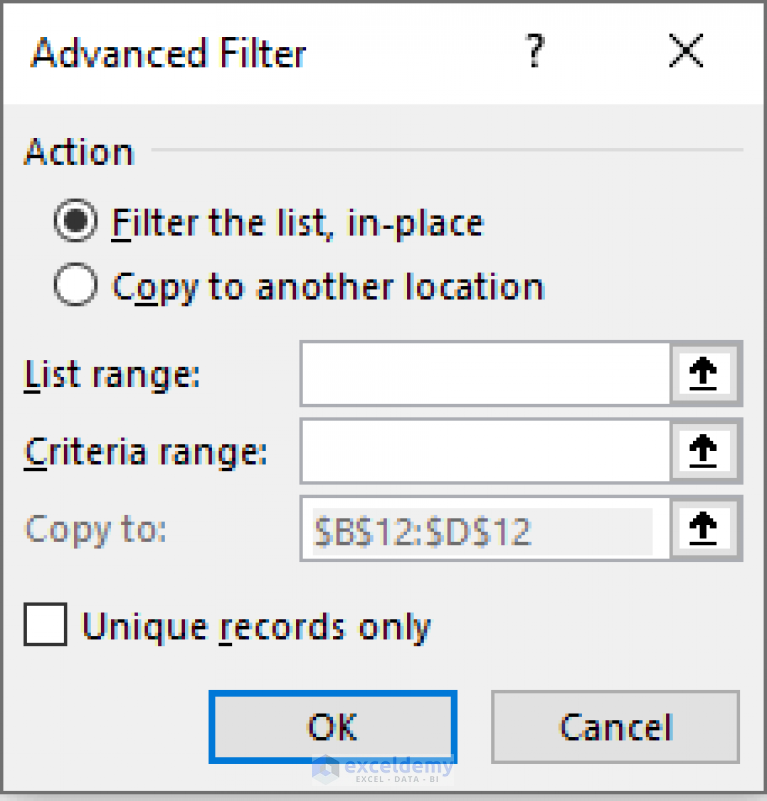 how-to-use-advanced-filter-to-copy-data-to-another-sheet-in-excel