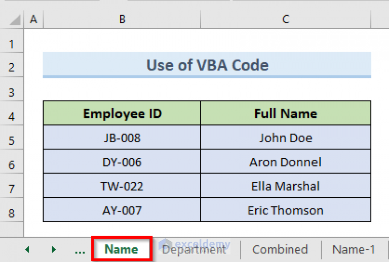 how-to-combine-rows-from-multiple-sheets-in-excel-4-easy-methods