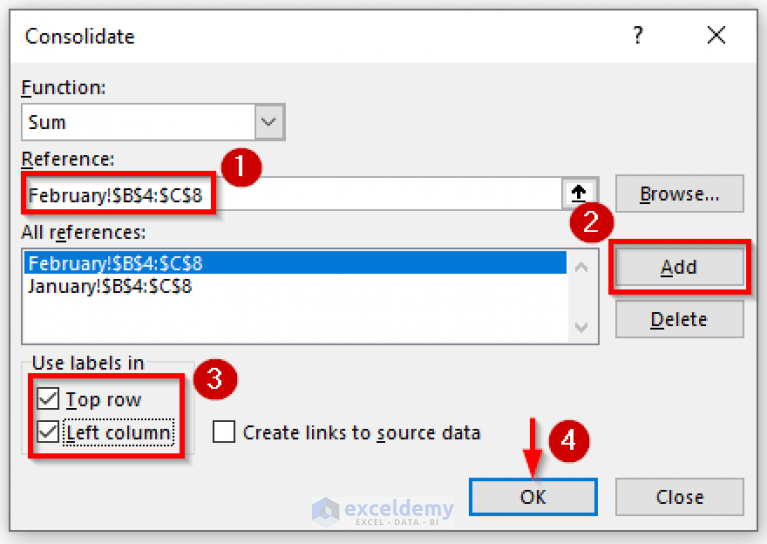 how-to-combine-rows-from-multiple-sheets-in-excel-4-easy-methods