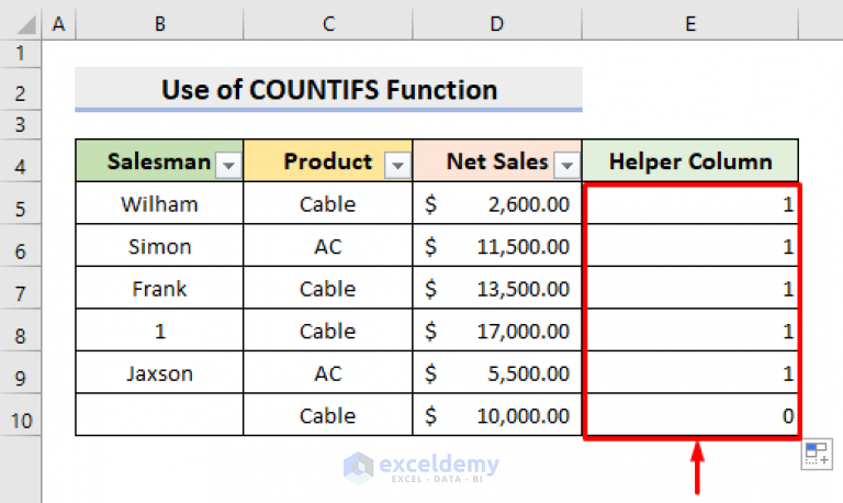 Excel Count Filtered Cells With Text