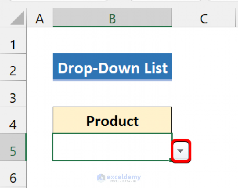 How To Create Excel Drop Down List For Data Validation (8 Ways)