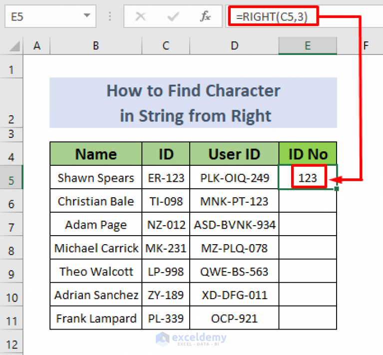 how-to-find-character-in-string-from-right-in-excel-4-easy-methods