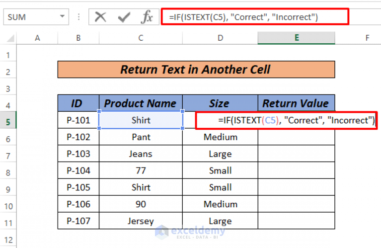 If Cell Contains Same Text As Another Cell