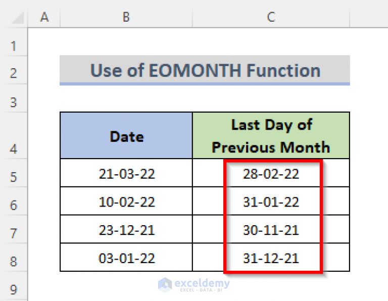 how-to-get-last-day-of-previous-month-in-excel-3-methods-exceldemy