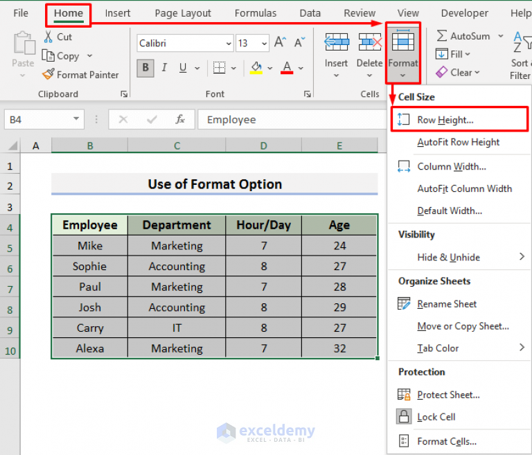 how-to-reset-cell-size-to-default-in-excel-5-easy-ways-exceldemy