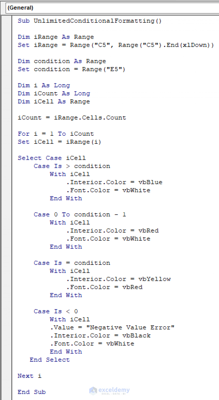 solved-conditional-formatting-using-excel-vba-code-9to5answer