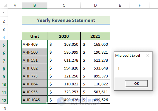 Excel Vba Count Rows In A Sheet 5 Examples Exceldemy 5168