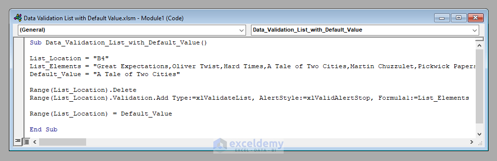 default-value-in-data-validation-list-with-excel-vba-macro-and-userform