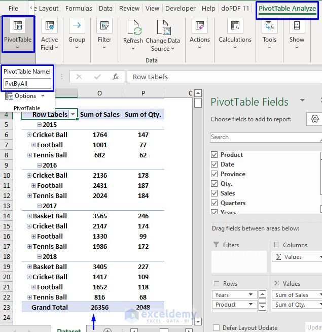 Excel VBA Pivot Table To Filter Between Two Dates ExcelDemy