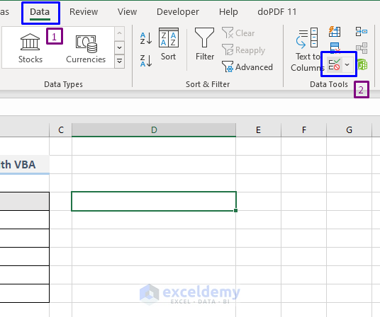 VBA To Select Value From Drop Down List In Excel 2 Methods 