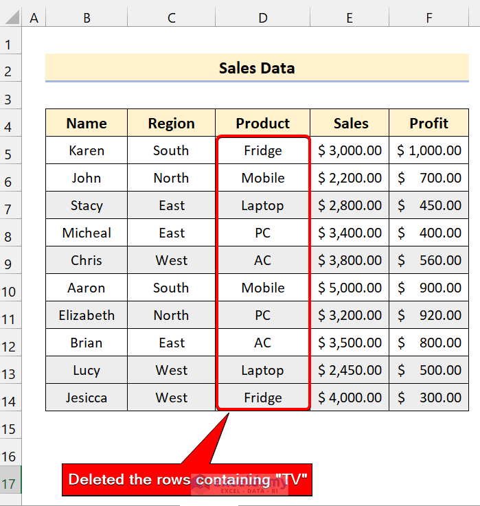 delete-hidden-or-visible-records-after-applying-filter-in-excel-youtube