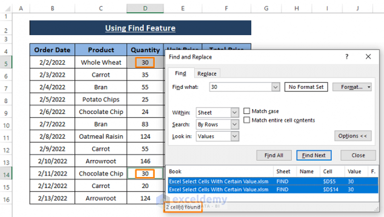 how-to-select-cells-with-certain-value-in-excel-5-methods-exceldemy