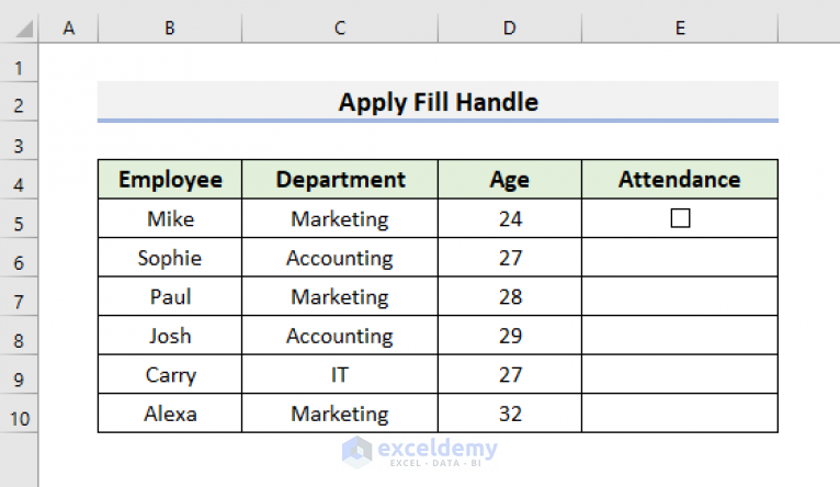 how-to-add-checkbox-in-excel-without-using-developer-tab-3-methods