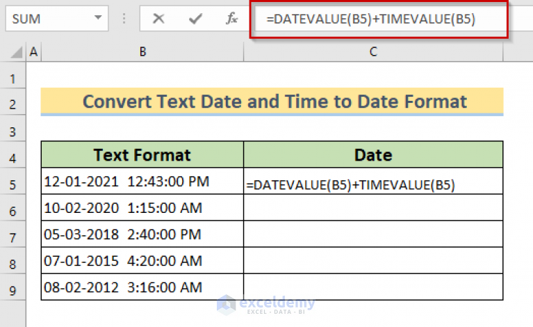 how-to-convert-text-date-to-date-in-excel-text-to-date-using-datevalue-and-value-functions