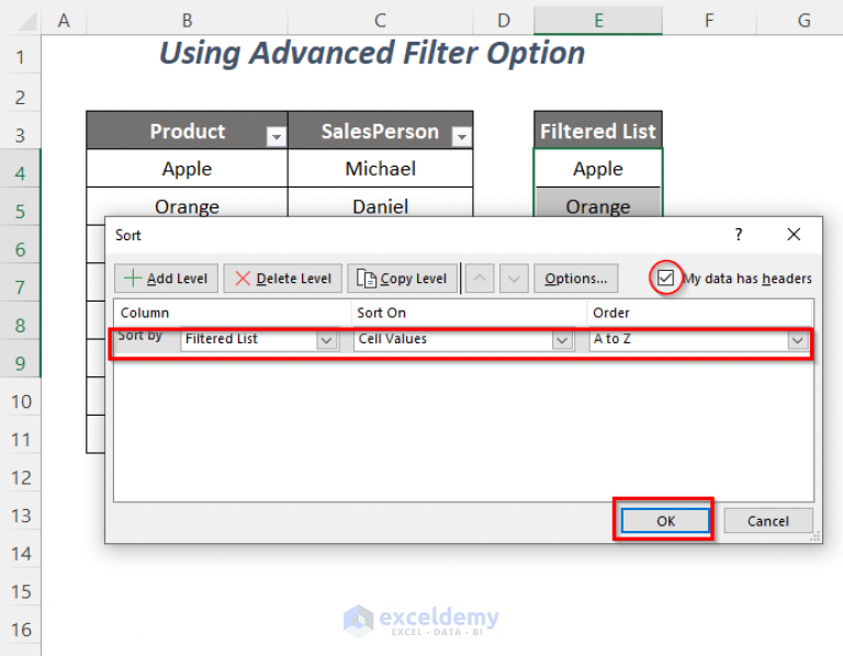 how-to-copy-filter-drop-down-list-in-excel-5-ways-exceldemy