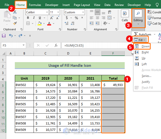 How To Copy A Formula Down Column In Pivot Table Brokeasshome