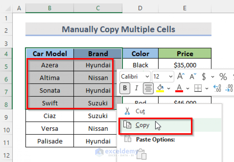 how-to-copy-multiple-cells-to-another-sheet-in-excel-9-methods