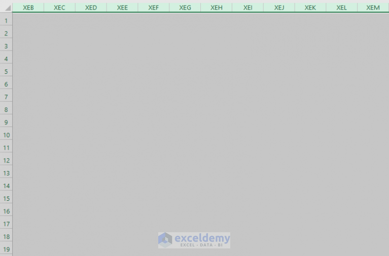 how-to-delete-infinite-columns-in-excel-4-methods-exceldemy