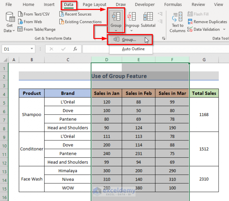 how-to-group-cells-in-excel-6-different-ways-exceldemy