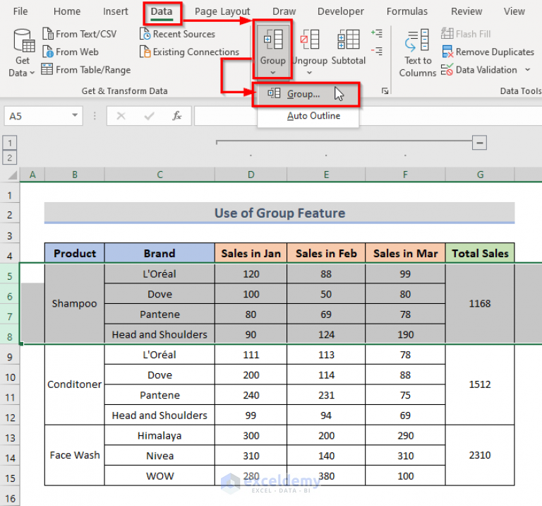 how-to-group-cells-in-excel-6-different-ways-exceldemy