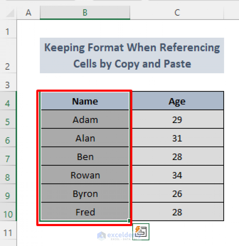 how-to-keep-formatting-in-excel-when-referencing-cells-2-methods