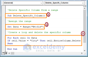 How To Delete Columns Based On Header Using VBA In Excel - ExcelDemy