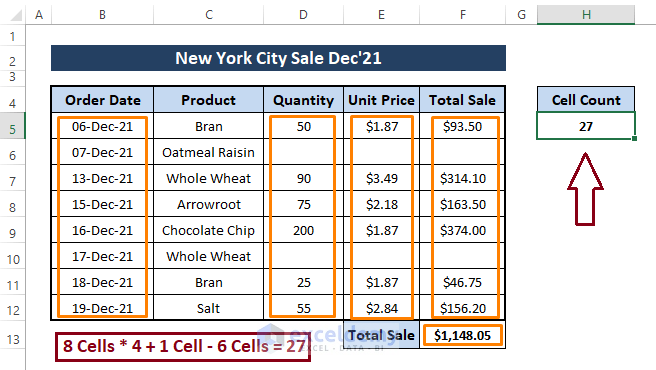 How Do You Count The Number Of Filled Cells In Excel