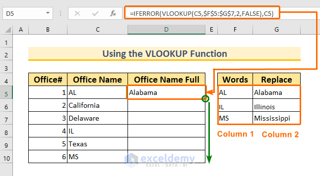 how-to-find-and-replace-multiple-words-at-once-in-excel-7-methods