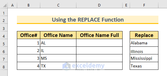 how-to-find-and-replace-multiple-words-at-once-in-excel-7-methods