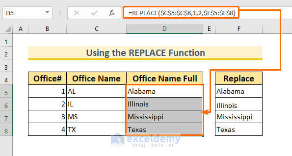 how-to-find-and-replace-multiple-words-at-once-in-excel-7-methods